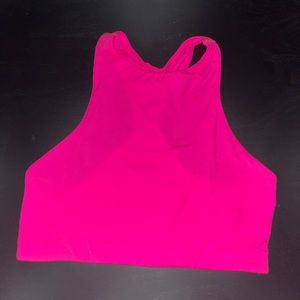 Skims neon pink Racerback bra size small